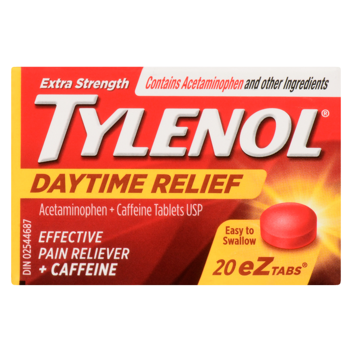 TYLENOL Daytime Relief Extra Strength 20 Ez Tabs