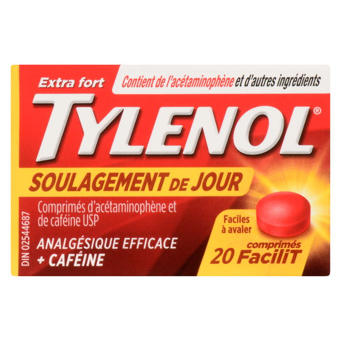 TYLENOL Daytime Relief Extra Strength 20 Ez Tabs