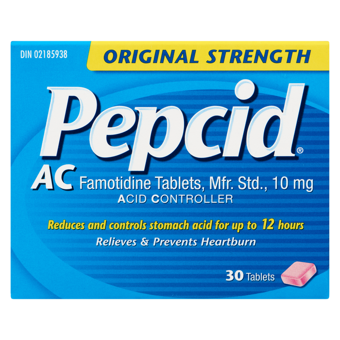 Pepcid Acid Controller Original Strength 30 Tablets