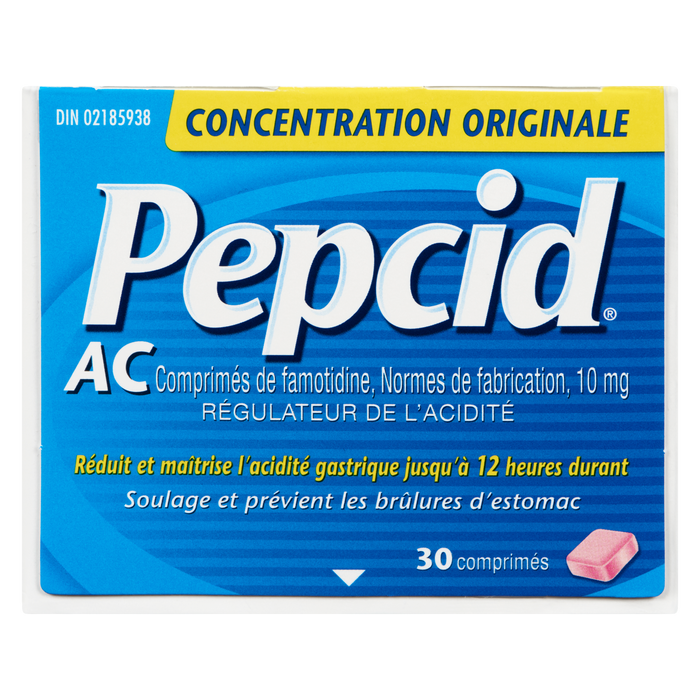 Pepcid Acid Controller Original Strength 30 Tablets