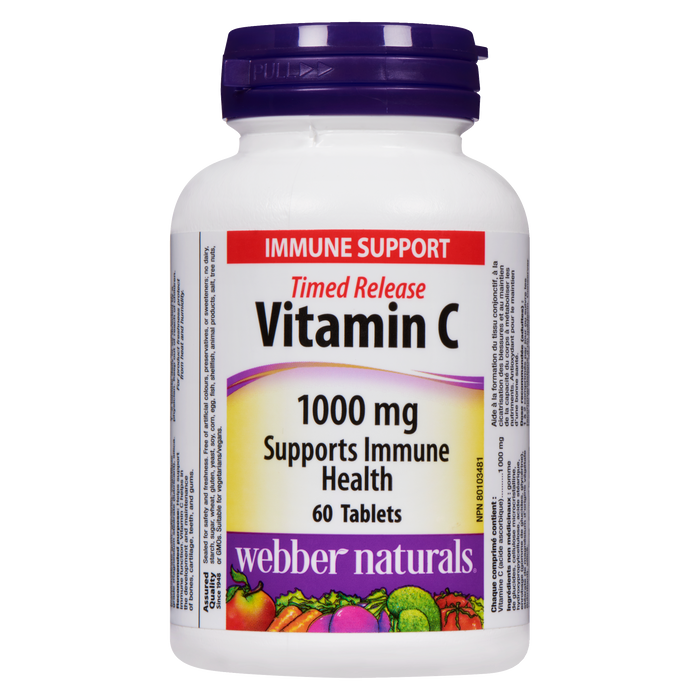 Webber Naturals Vitamin C 1000 mg 60 Tablets