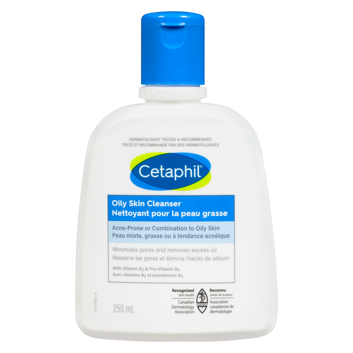 Cetaphil Oily Skin Cleanser Acne-Prone or Combination to Oily Skin 250 ml