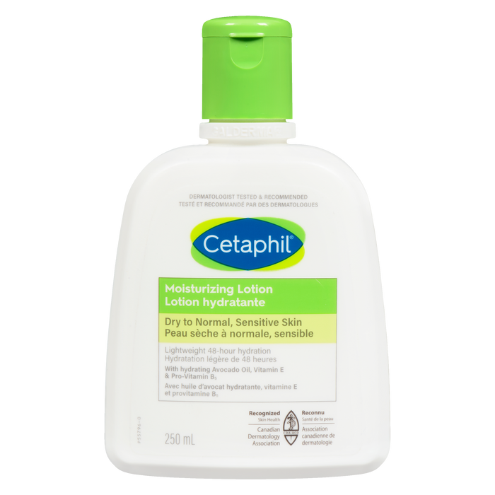 Lotion hydratante Cetaphil Peaux sèches à normales et sensibles 250 ml