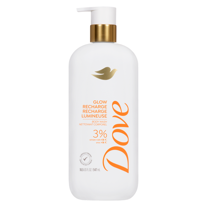 Dove Body Wash Glow Recharge 547 ml