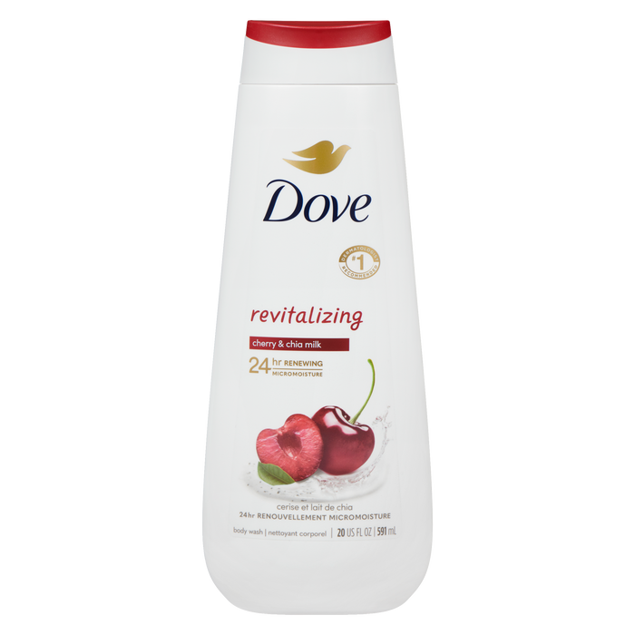 Dove Body Wash Revitalizing Cherry & Chia Milk 591 ml