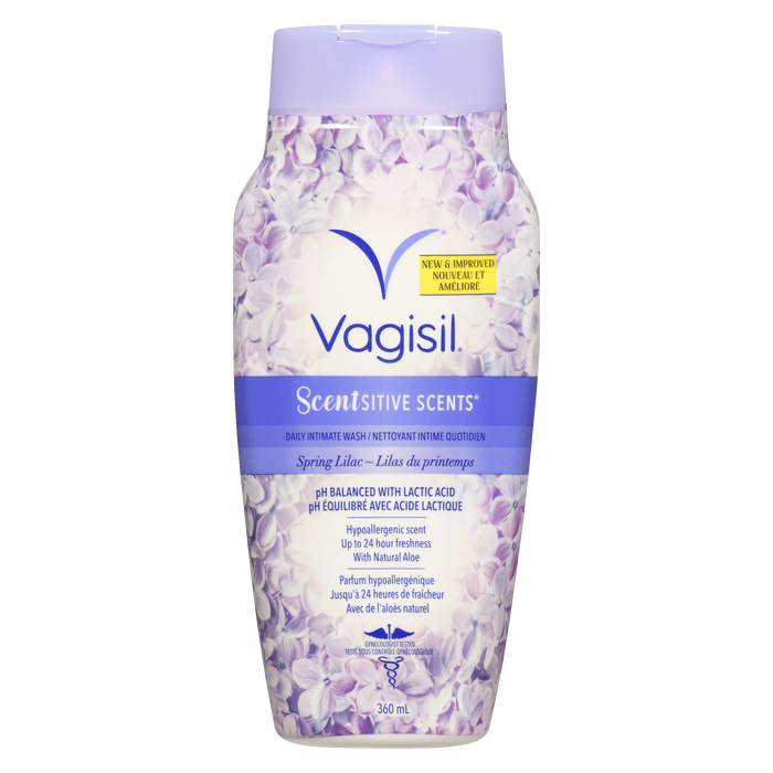 Vagisil Scentsitive Scents Daily Intimate Wash Spring Lilac 360 ml