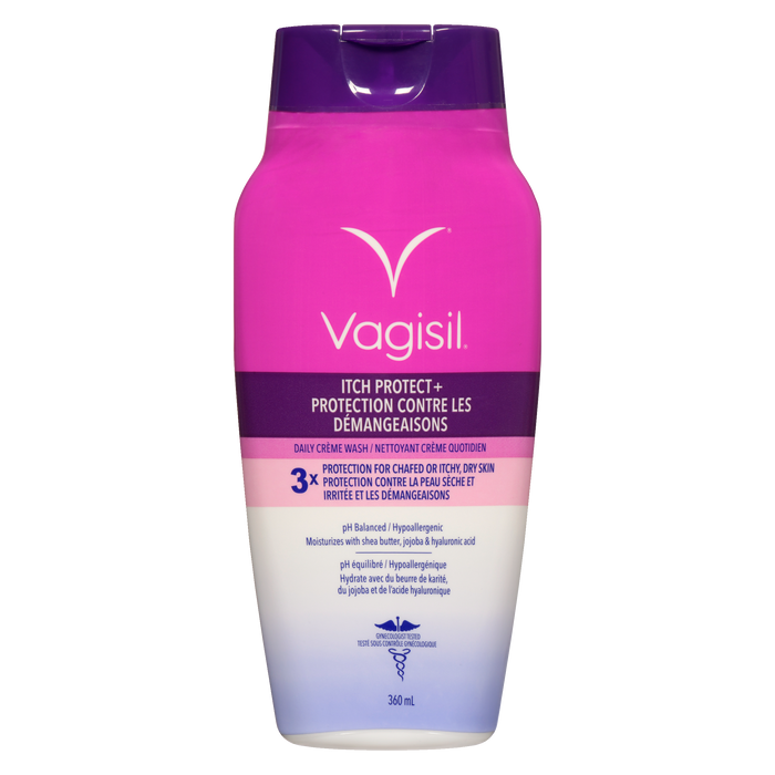 Vagisil Daily Crème Wash Itch Protect + 360 ml