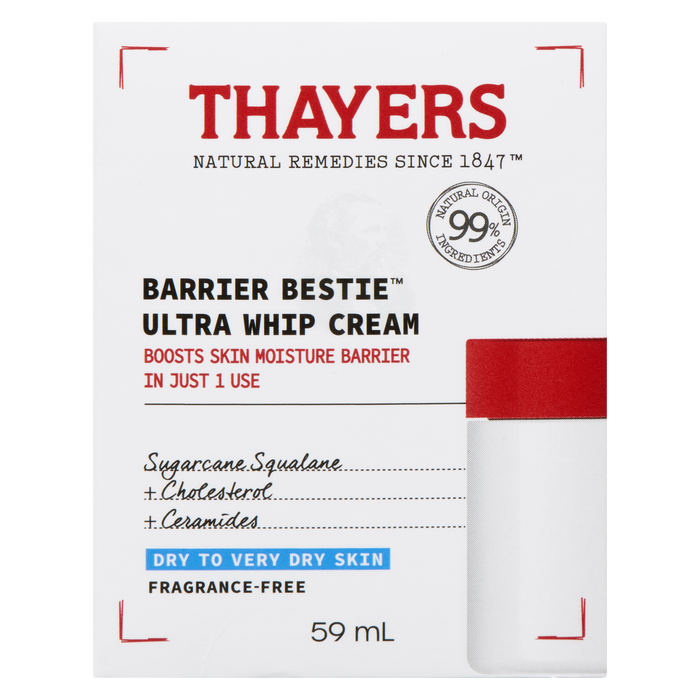 Thayers Barrier Bestie Ultra Whip Cream Dry to Very Dry Skin 59 ml