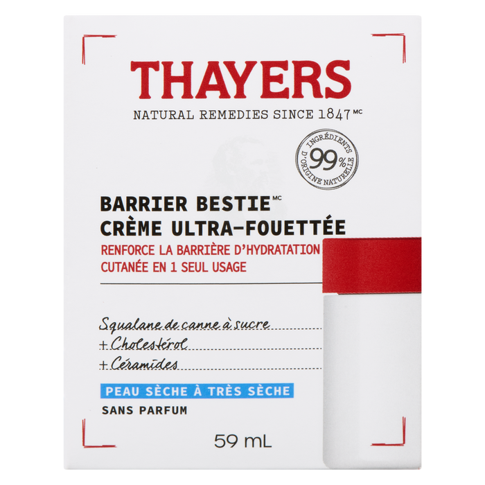 Thayers Barrier Bestie Ultra Whip Cream Dry to Very Dry Skin 59 ml