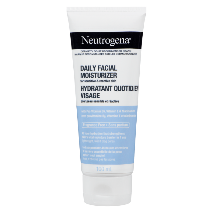 Neutrogena Crème hydratante quotidienne pour le visage sans parfum 100 ml