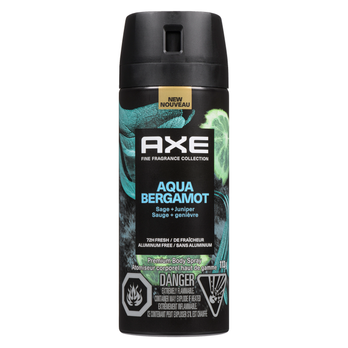 Axe Premium Body Spray Aqua Bergamot Sage + Juniper 113 g