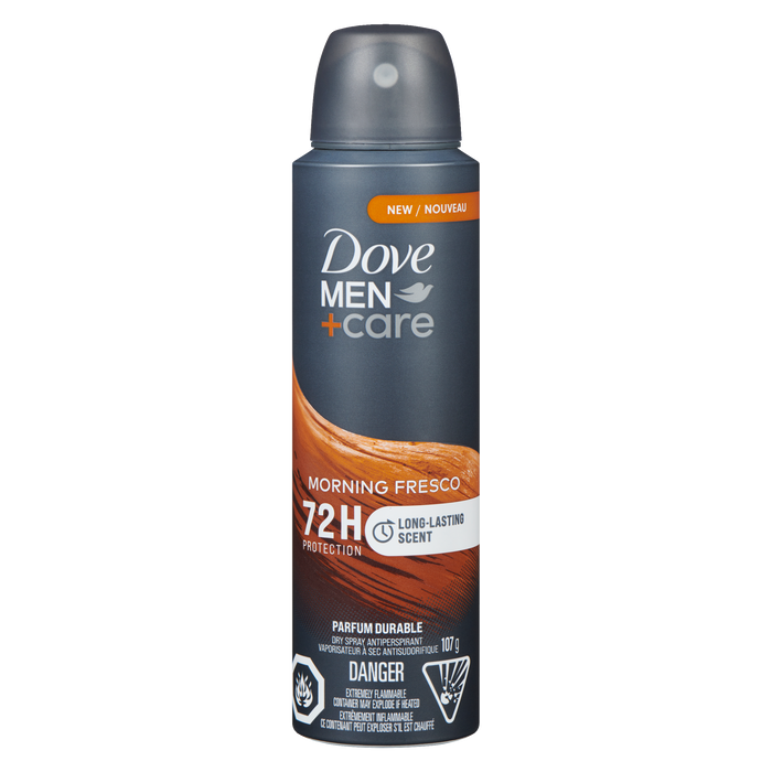 Spray anti-transpirant sec Dove Men+Care Morning Fresco 107 g