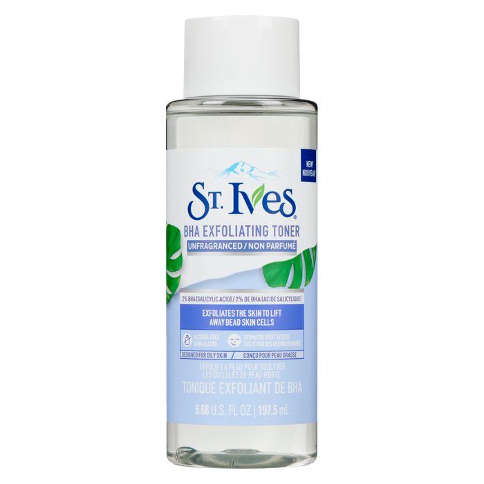 St. Ives BHA Exfoliating Toner Unfragranced 197.5 ml