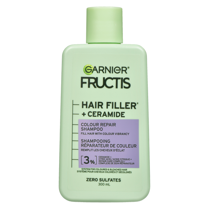 Garnier Fructis Colour Repair Shampoo Hair Filler + Ceramide 3% 300 ml