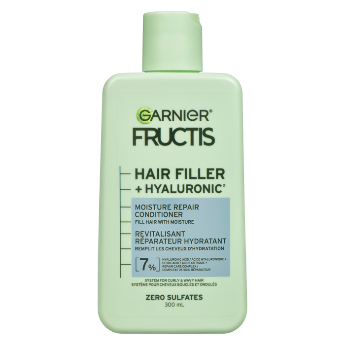 Garnier Fructis Moisture Repair Après-shampooing Hair Filler + Hyaluronique 7% 300 ml