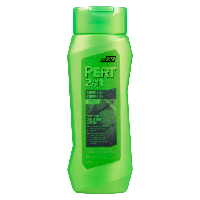 Shampoing + Après-shampoing 2 en 1 Pert Complete+ 400 ml