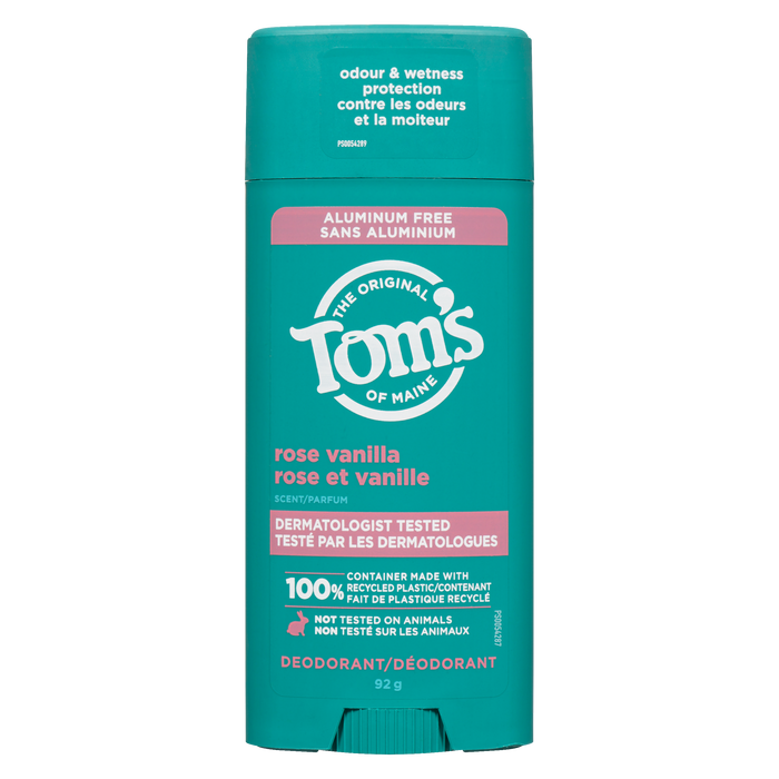 Déodorant Tom's of Maine Parfum Rose Vanille 92 g