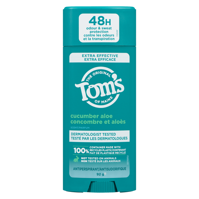 Tom's of Maine Antiperspirant Cucumber Aloe Scent 92 g