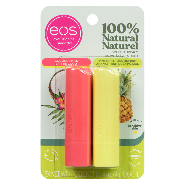 eos Smooth Lip Balm 2 x 4 g