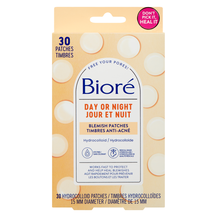 Bioré Blemish Patches Day or Night 30 Hydrocolloid Patches