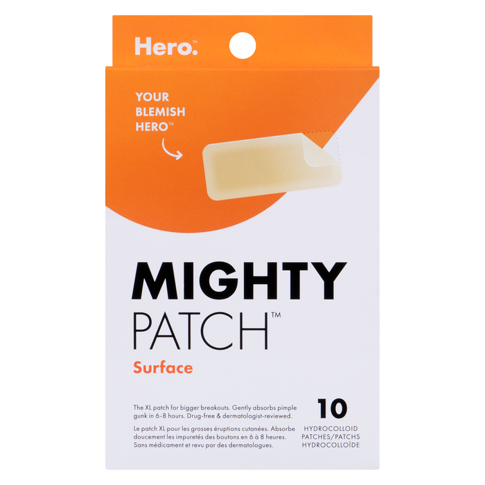 Patch hydrocolloïde Hero Mighty Patch Surface 10