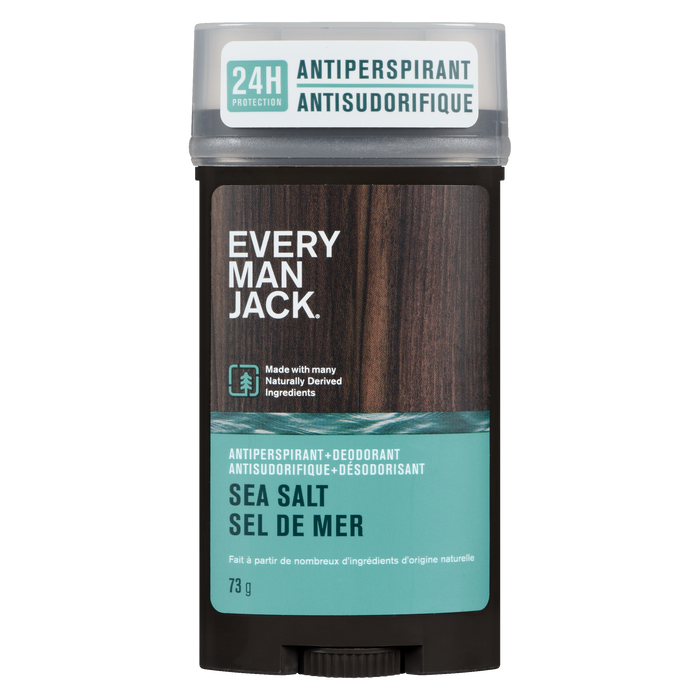 Every Man Jack Antiperspirant + Deodorant Sea Salt 73 g