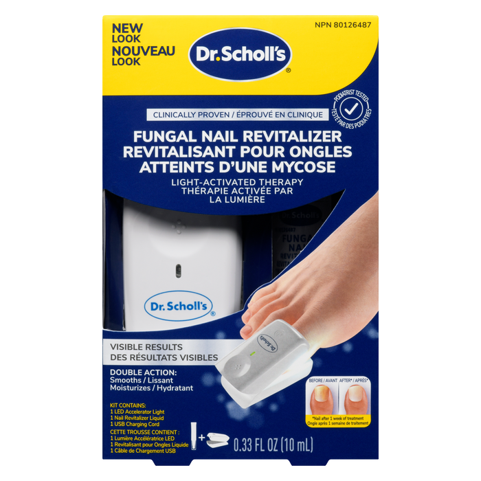 Revitalisant pour ongles fongiques Dr. Scholl's Thérapie par la lumière 10 ml