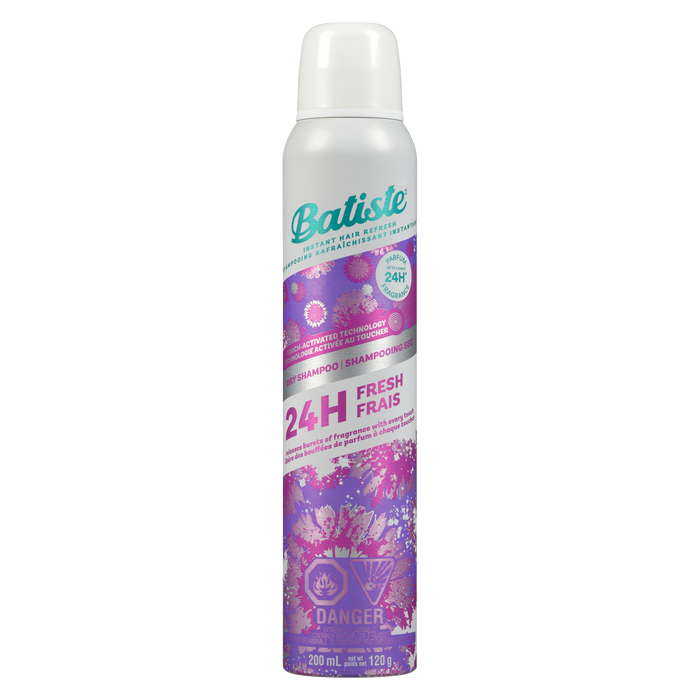 Shampoing sec Batiste Fraîcheur 24H 200 ml