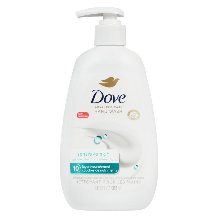 Dove Advanced Care Savon Mains Peau Sensible 355 ml