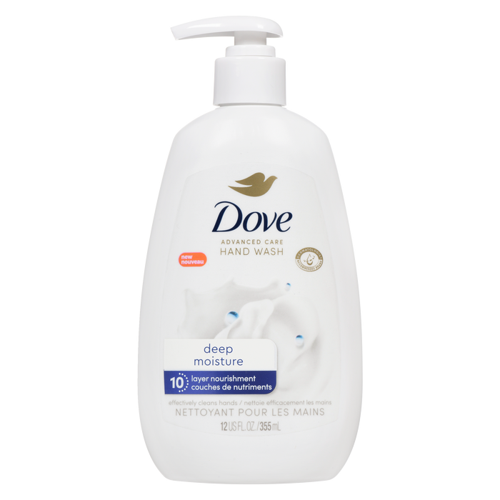 Dove Advanced Care Nettoyant pour les mains Hydratation profonde 355 ml