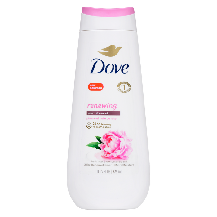 Dove Body Wash Renewing Peony & Rose Oil 325 ml