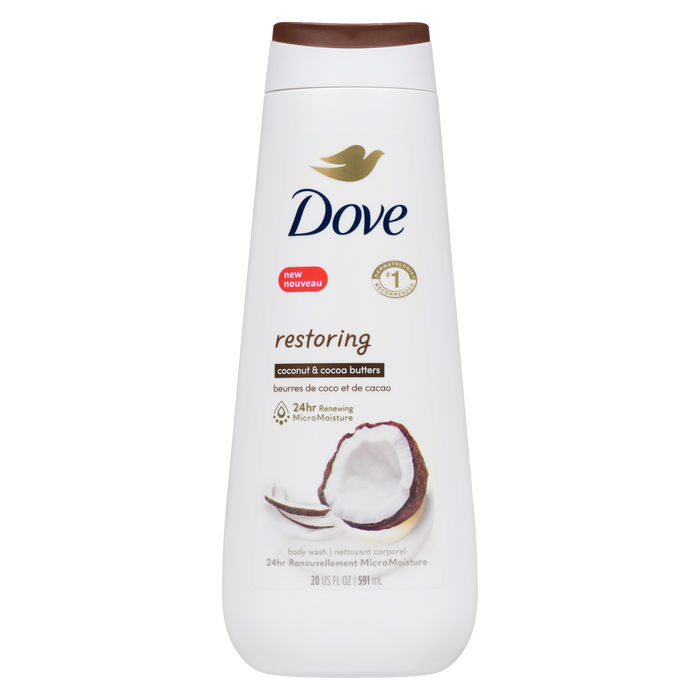 Dove Body Wash Restoring Coconut & Cocoa Butters 591 ml