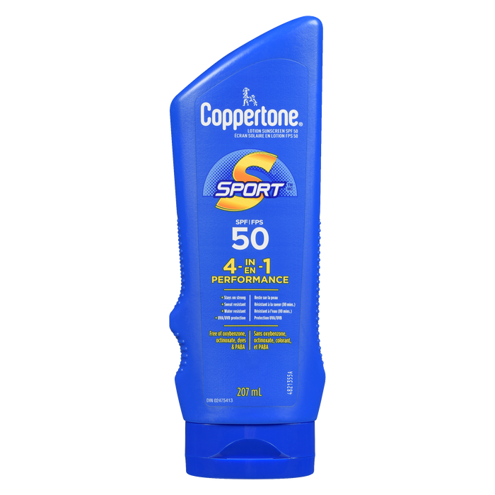 Coppertone Sport Lotion Sunscreen SPF 50 207 ml