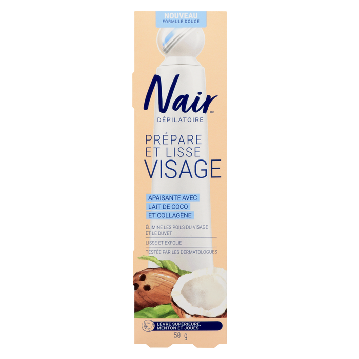 Nair Hair Remover Lèvre supérieure, menton et joues 50 g