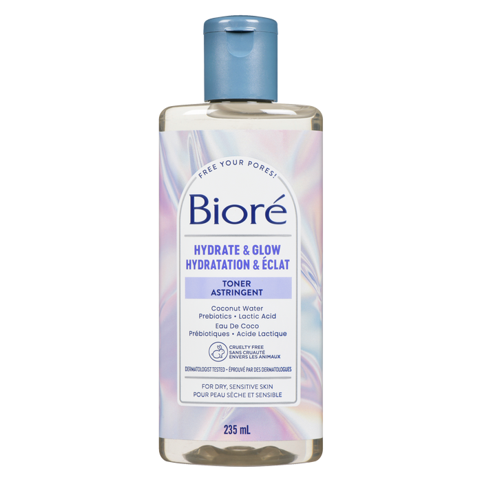 Bioré Hydrate & Glow Toner 235 ml