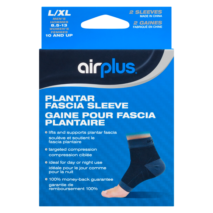 Manchon pour fascia plantaire Airplus L/XL 2 manches