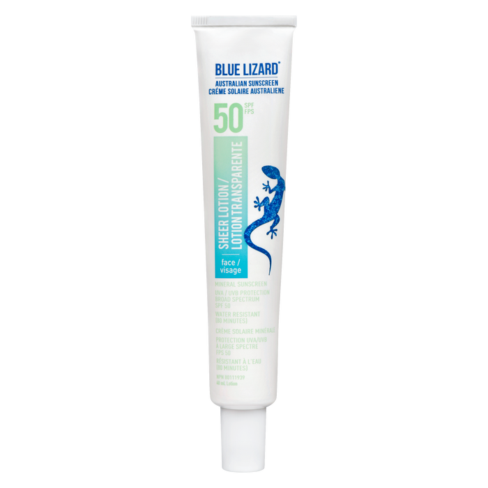 Blue Lizard Sheer Lotion Face 50 SPF 48 ml