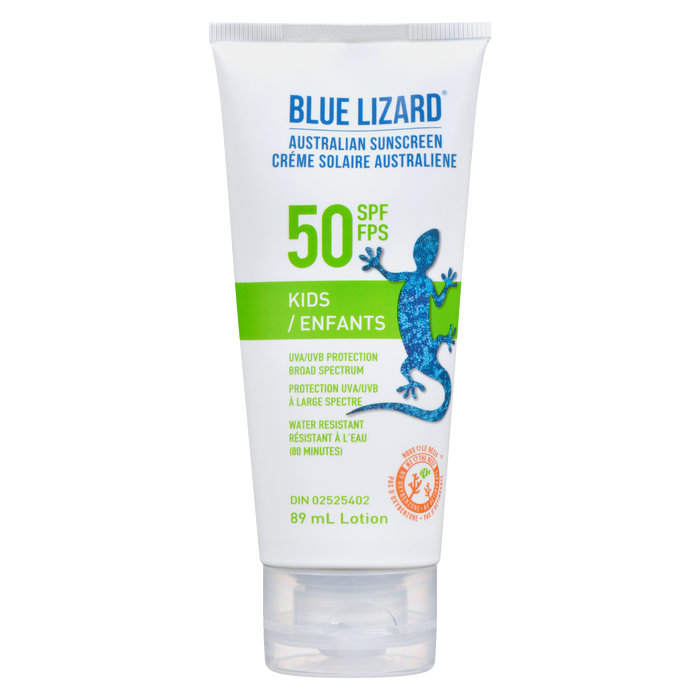 Lotion pour enfants Blue Lizard 50 SPF 89 ml