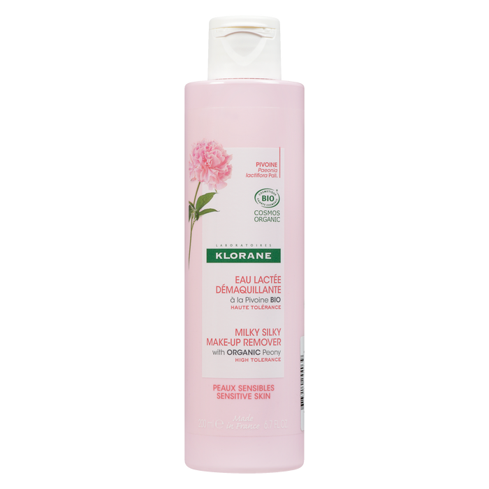 Klorane Lait Démaquillant Soyeux à la Pivoine Bio 200 ml