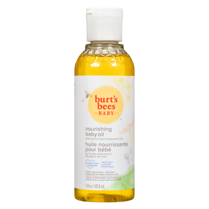 Burt's Bees Baby Nourishing Baby Oil with Apricot and Grapeseed Oils 147.8 ml