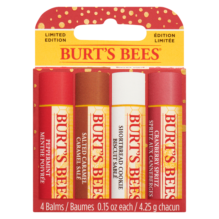 Burt's Bees Limited Edition 4 Balms x 4.25 g