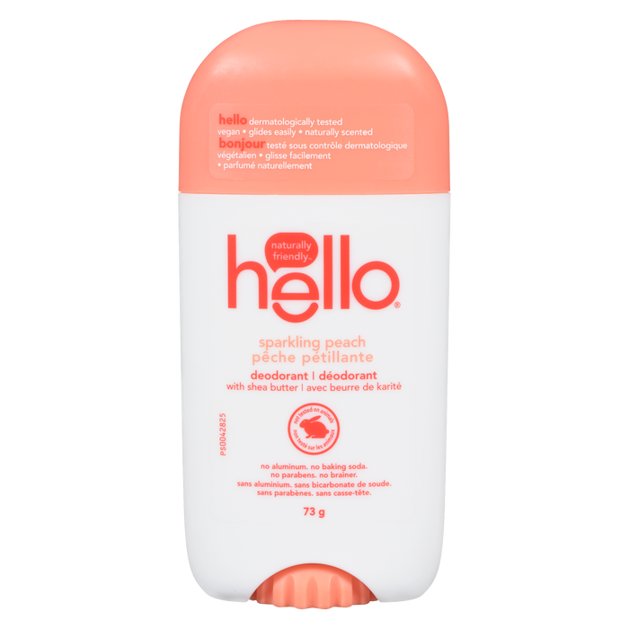 hello Deodorant with Shea Butter Sparkling Peach 73 g