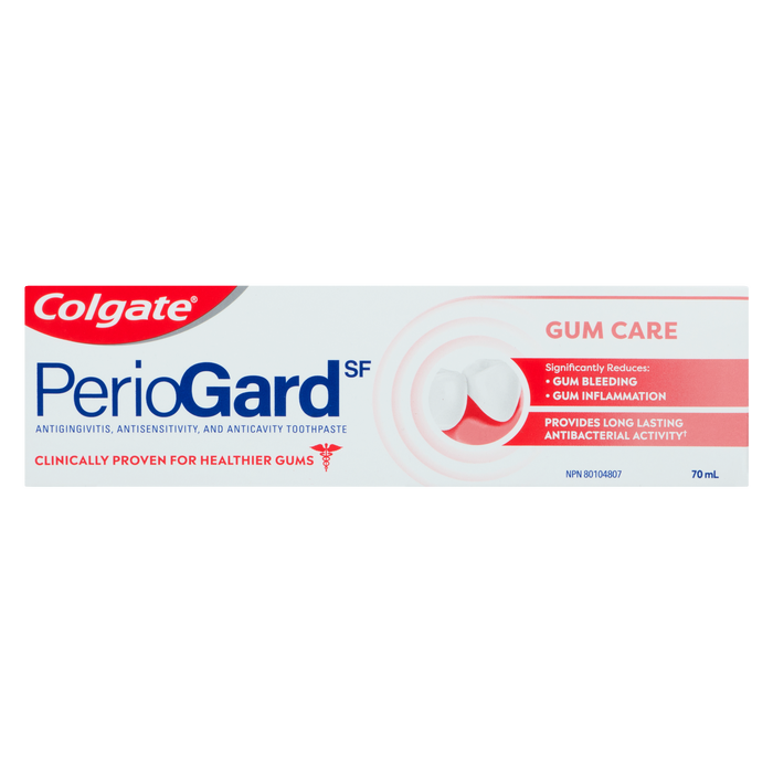 Colgate PerioGard SF Antigingivitis, Antisensitivity, and Anticavity Toothpaste Gum Care 70 ml