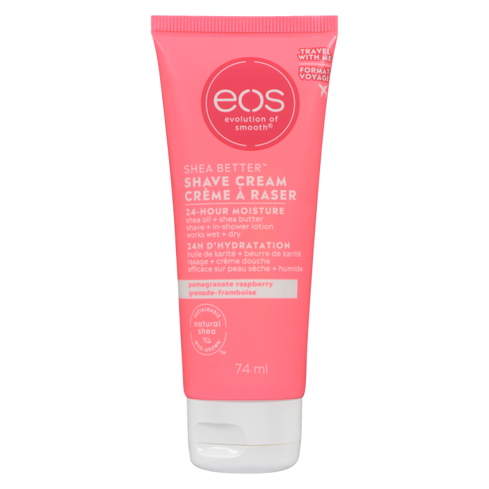 eos Shea Better Shave Cream Pomegranate Raspberry 74 ml