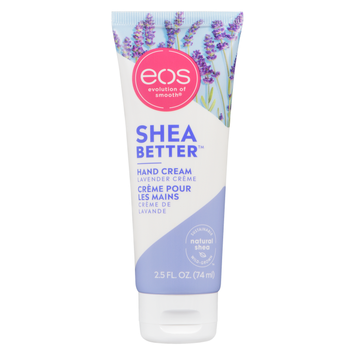 Eos Shea Better Crème pour les mains à la lavande 74 ml