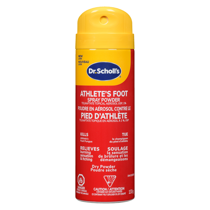 Dr. Scholl's Athlete's Foot Spray Powder Dry Powder 133 g