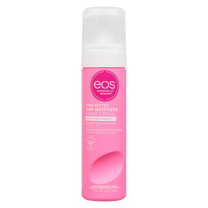 Eos Crème à Raser Non Moussante Grenade Framboise 207 ml