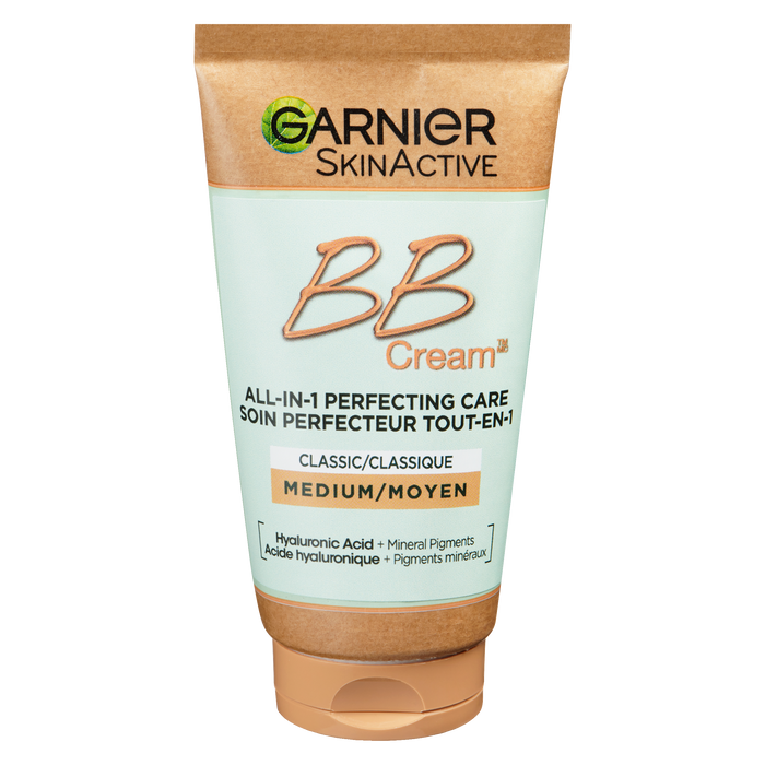 Garnier SkinActive BB Crème Classic Soin Perfecteur Tout-en-1 Medium 50 ml