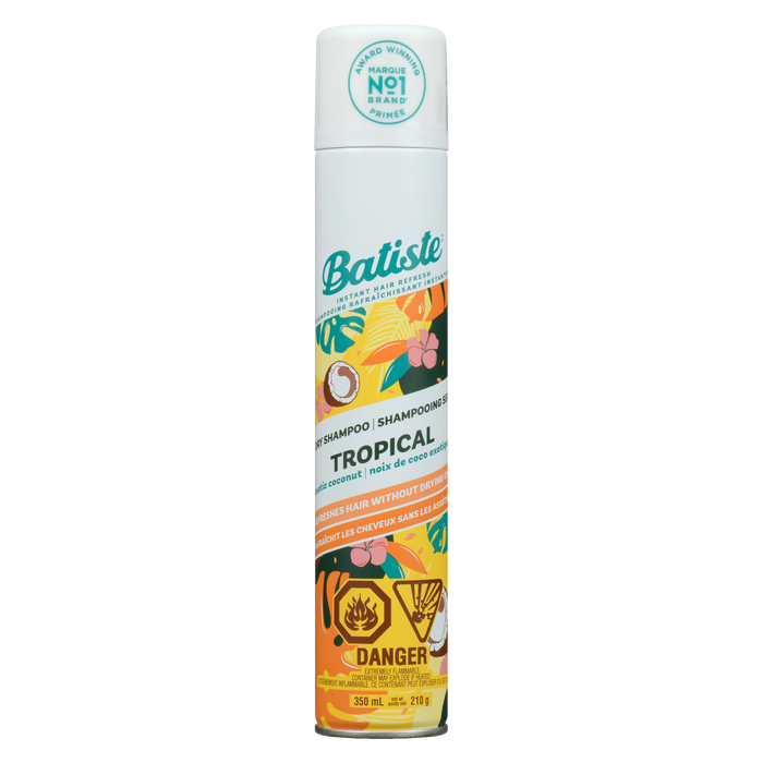 Shampoing sec Batiste Tropical Exotic Coconut 350 ml