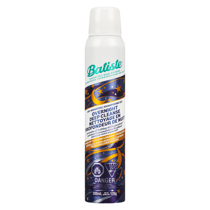 Batiste Shampooing sec nettoyant en profondeur pour la nuit 200 ml